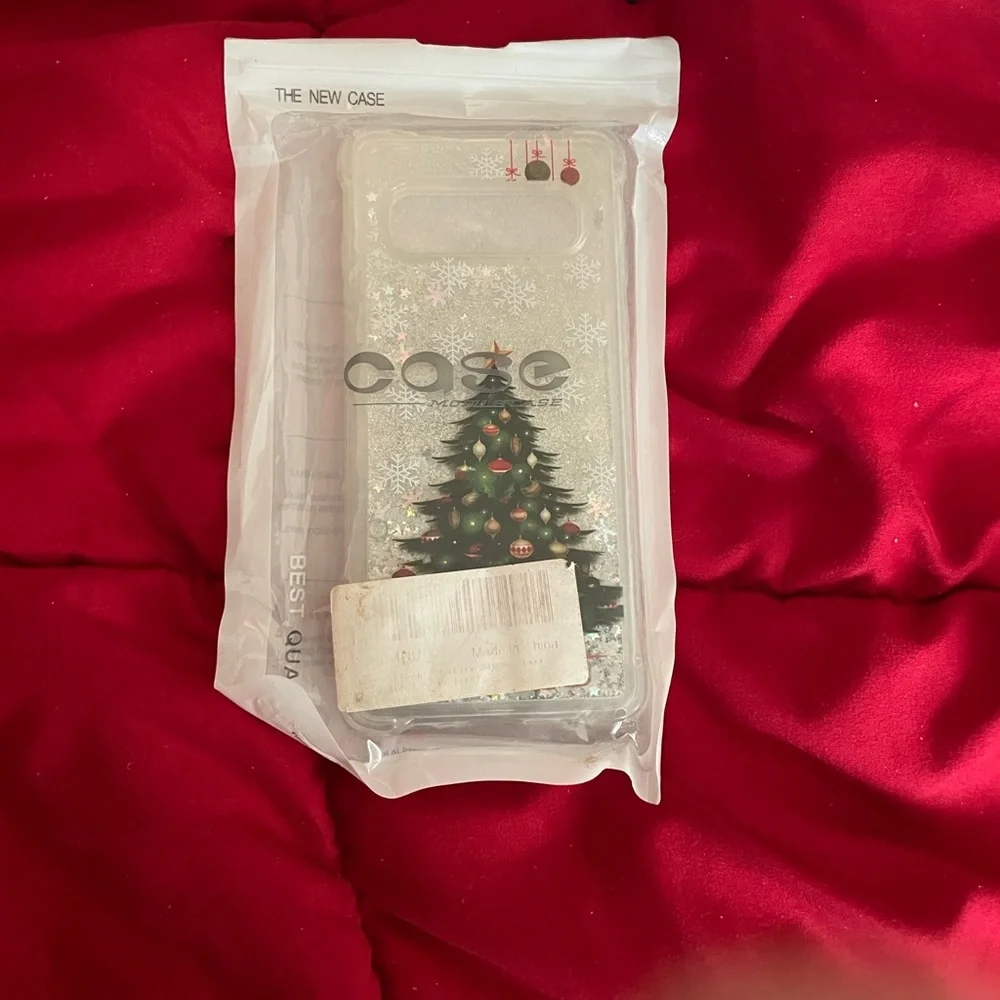 Samsung Festive Christmas Tree Phone Case - Clear